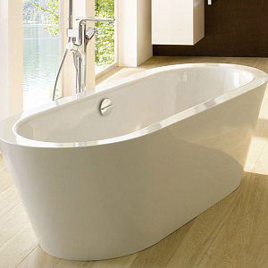 Ванна стальная Bette Starlet Oval Silhouette 165*75*42 BetteGlasur® Plus, с шумоизоляцией